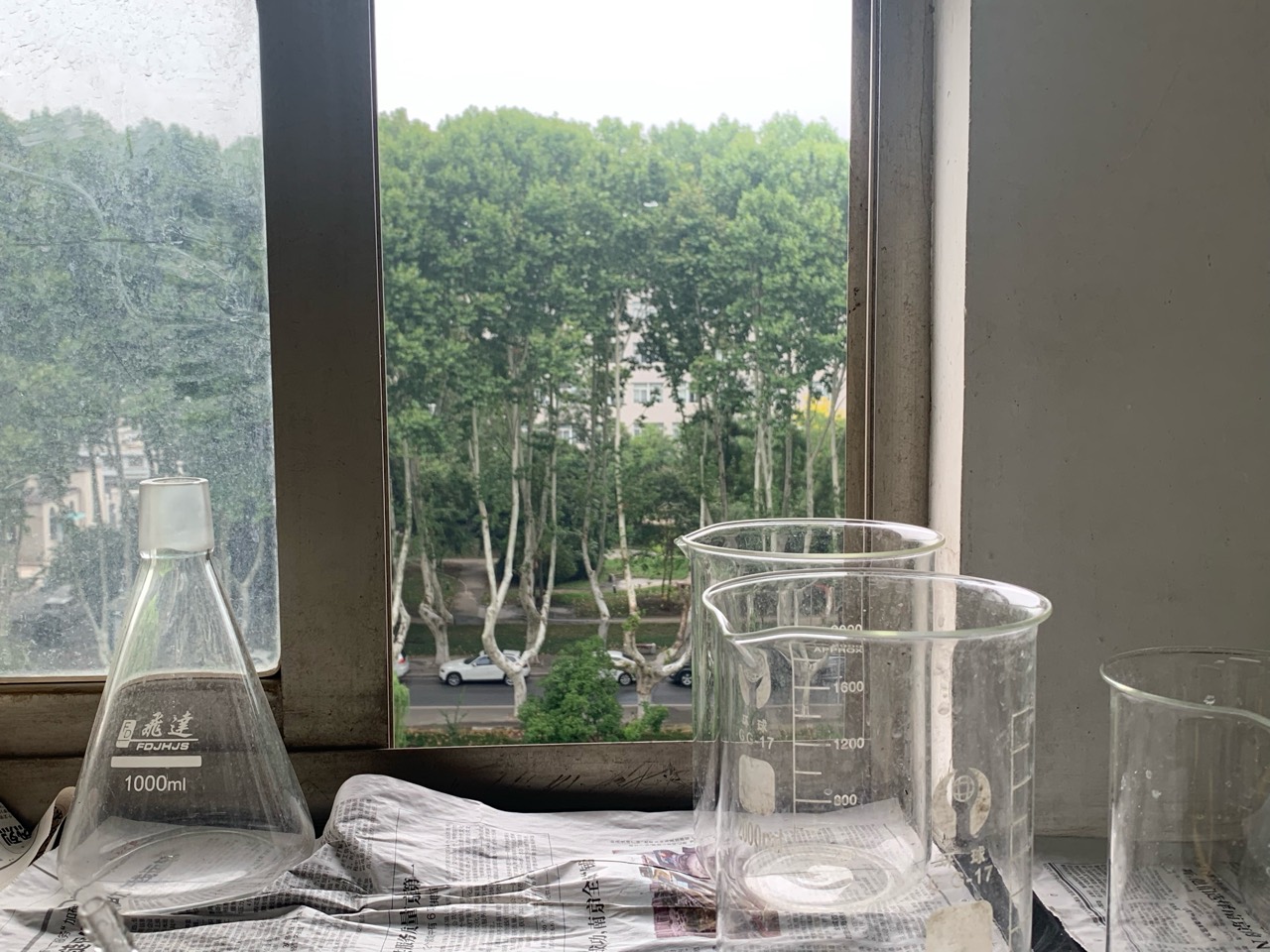 A quiet corner of the lab