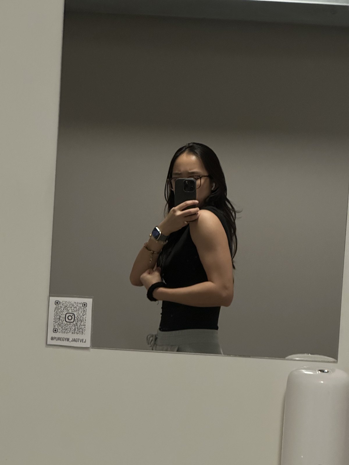 A personal snapshot from the gym